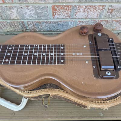 Vintage 1950's Rickenbacker Electro SD-6 Metal Body Lap Steel Electric Guitar w/ Softshell Case! image 3