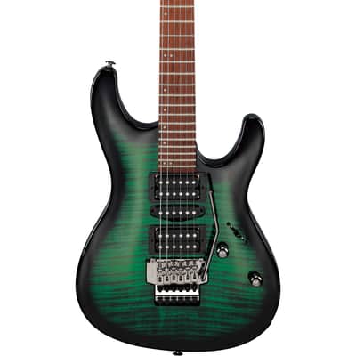 Ibanez Kiko Loureiro KIKOSP3-TEB Transparent Emerald Burst - Electric Guitar image 3