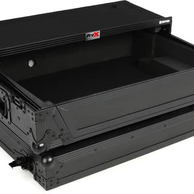 ProX XS-RANEONE WLTBL ATA Flight Case for Rane One DJ Controller - Black on Black (2-pack) Bundle image 1