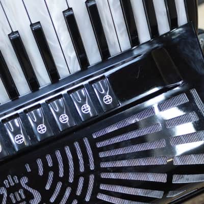 Dino Baffetti Professional IV Double Octave 41-Key 120-Bass Piano Accordion image 17