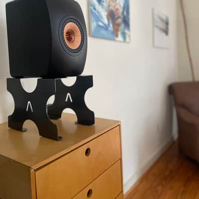 8" Steel Desktop Speaker Stands image 6