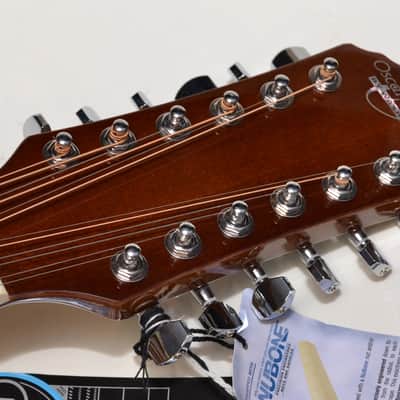 Oscar Schmidt OD312-N 12-String Acoustic Guitar | Natural Finish | In-House Adjusted image 3