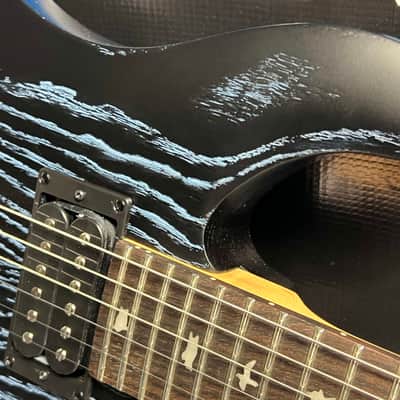 PRS SE Swamp Ash CE 24 Sandblasted 2024 - Sandblasted Blue image 4
