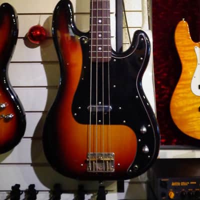 El Degas P Bass Copy 1970's Sunburst MIJ image 9