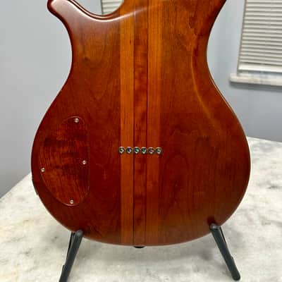 2007 Anderberg Gunnie Flat Top Neck Thru Tele Custom image 8