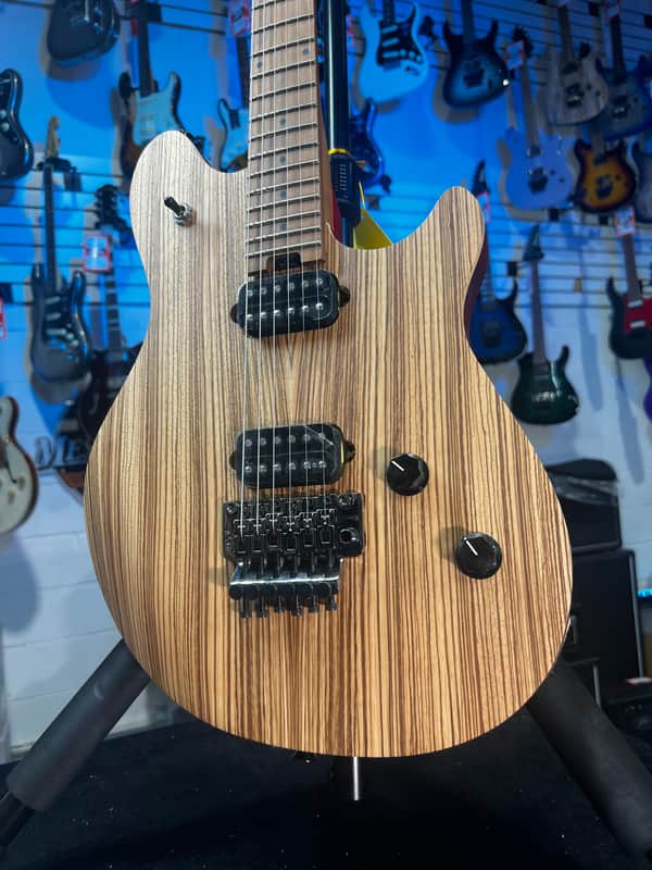 EVH Wolfgang Standard Exotic Zebrawood Electric Guitar - Natural Authorized Dealer! FREE PLEK! image 1