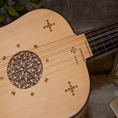 Roosebeck VHMS6C | VIHUELA 6-COURSE - MAPLE/MAHOGANY. New with Full Warranty! image 6