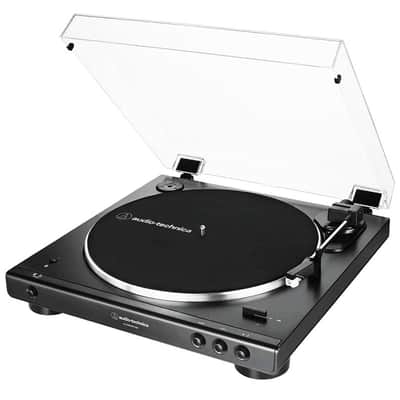 Audio-Technica AT-LP60XBT-USB-BK Fully Automatic Belt-Drive Stereo Turntable with Bluetooth and USB image 4