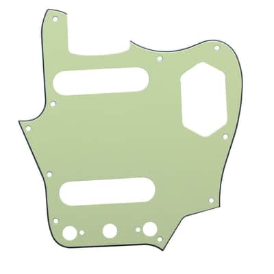 Jaguar Pickguard Scratch Plate Fits Fender USA - Gold Pearl image 9