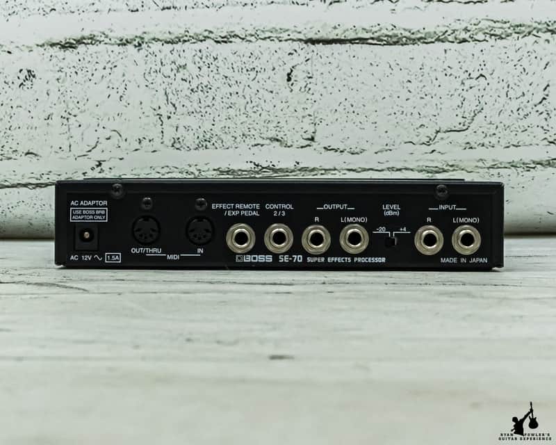 Boss SE-70 Super Effects Processor | Reverb