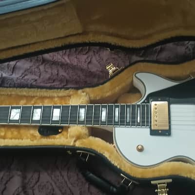 Epiphone Les Paul Custom Inspired By Gibson 2025 - White image 1