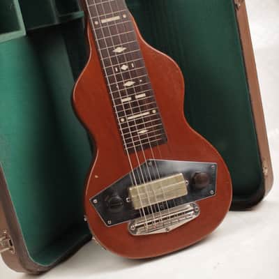 Gibson EH-100 40's - Mahogany Lap steel W/Case & Shubb Tone Bar / SEE VIDEO! image 2