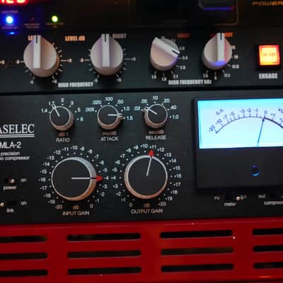 Prism Sound Maselec MLA-2 Stereo Mastering Compressor Limiter 2010s - Black image 3