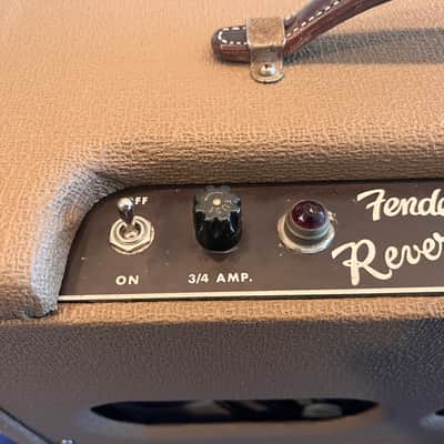 1960 Fender Twin and 1961 Reverb Unit image 15