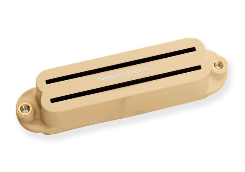 Seymour Duncan SHR-1b Hot Rails Bridge Pickup for Strat, Cream, 11205-02-C image 1