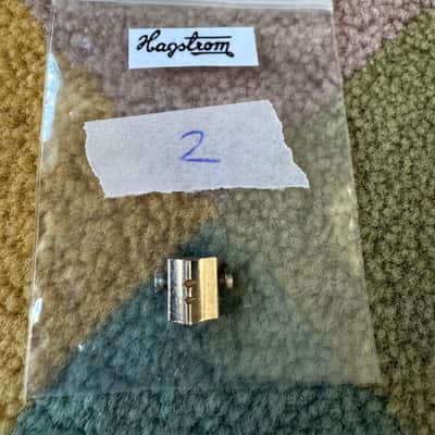 Hagstrom Or Guild adjustable bridge part 60s image 1