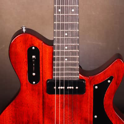 Eastman Juliet P90 Vintage Red finish Bare Knuckle Oldguard P90 pickups image 6