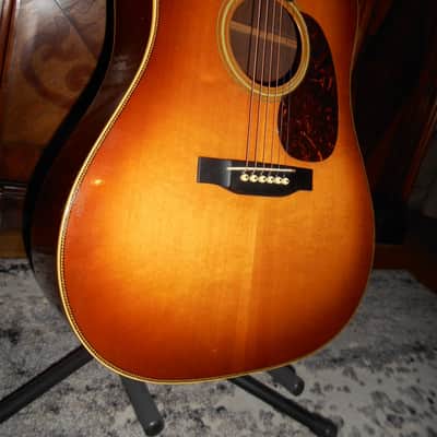 1940 Martin D-28 Herringbone Sunburst image 1