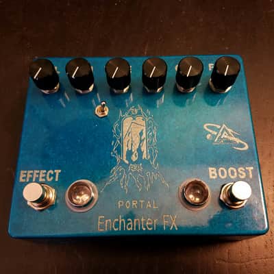 Enchanter FX  Portal Fuzz Deluxe 2017 Translucent Blue image 1