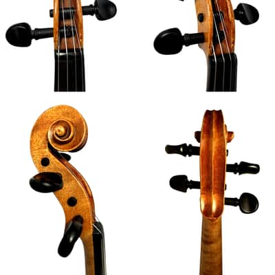 Vintage 4/4 Violin Outfit – Beautiful Flamed Maple Back – Old European Labeled Violin with Bow & Case – Warm Resonant Tone (Video) image 22