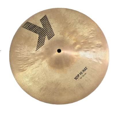 Used Zildjian K/Z Hi Hat Cymbals 13" - Good image 2