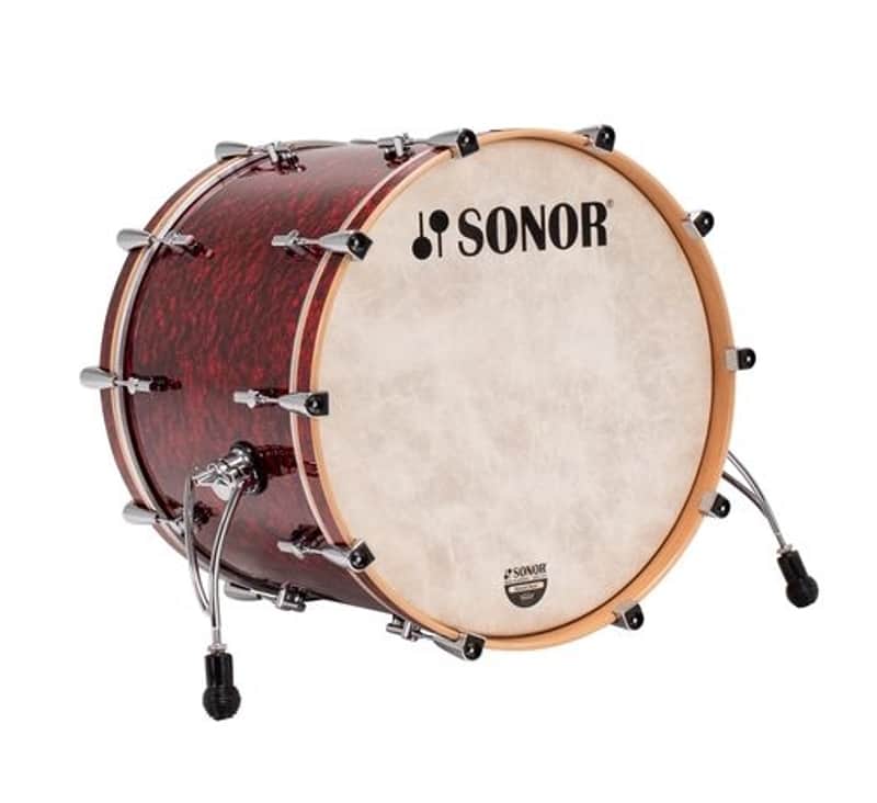 Sonor MOMENTUM Beech 22x17.25 BD No Mount Red Pearl image 1