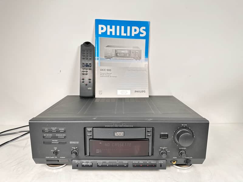 Philips DCC 900 Digital Compact Cassette Recorder Player | Reverb