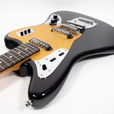 [SALE Ends June 30] [NEW] Fender FSR Made in Japan Traditional 60s Jaguar Black w/ Anodized Pickguard, Buzz Stop Bar, Hat Knobs LIMITED MODEL image 5