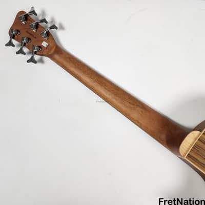 Warwick Alien 6-String Fretless Acoustic Bass Guitar Fishman 7.62lbs 8673-21 image 16