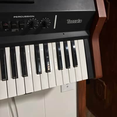 Crumar Toccata Early 80s - Black with wood sides image 4