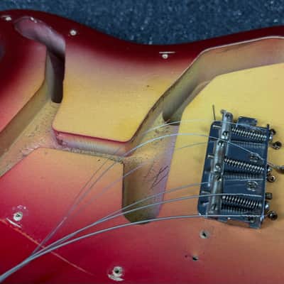 1961-1962 Fender Duo-Sonic SunBurst (#549) Original Vintage Finish/Body+Case image 11