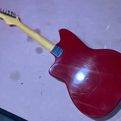 Kawai / Teisco Offset guitar 60s/70s - Red image 2