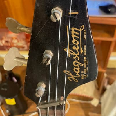 Hagstrom H I 1960s - Blue image 8