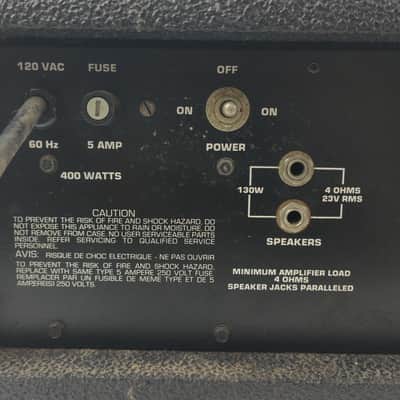 Peavey XR-500 Series 260-C 5CH Powered Amplifier Head Mixer 90's - 2000's - Black image 7