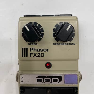 DOD Digitech FX20 Phasor Analog Phaser Rare Vintage Guitar Effect Pedal image 3