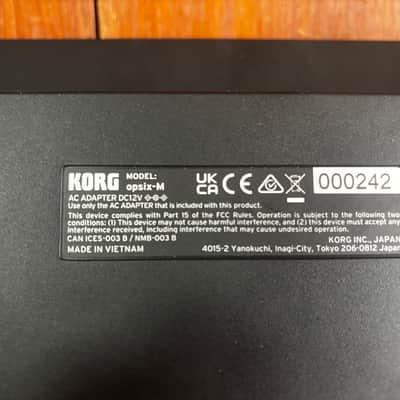 Korg Opsix Module Altered FM Synthesizer Rackmountable Desktop Module w/ box image 11