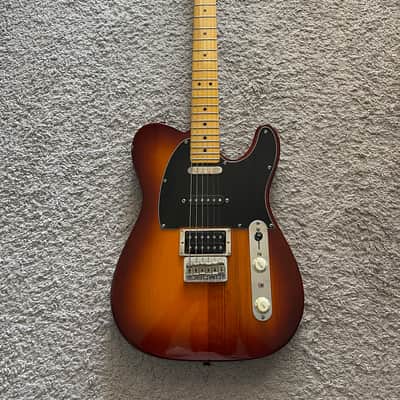 Fender Modern Player Telecaster Plus 2011 MIC HSS Honey Burst Maple Neck Guitar image 1