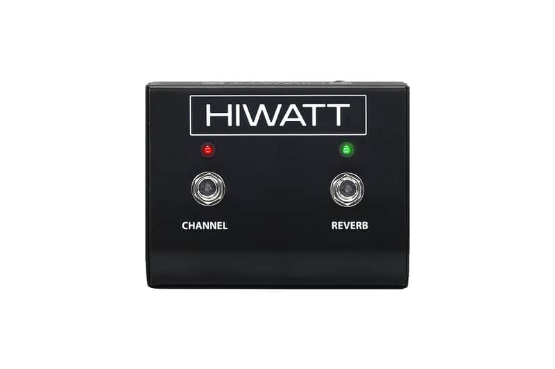 Hiwatt FS201 2-Button Footswitch with Channel and Reverb Control, 16ft Cable image 1