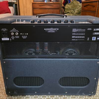 Fender Bassbreaker 45 2-Channel 45-Watt 2x12" Guitar Combo 2016 - 2024 - Gray Tweed image 5