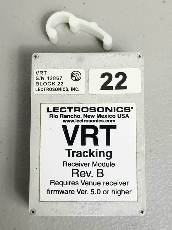 Lectrosonics VRT Block 22 Rev B Tracking Receiver Module for VR Venue Wireless Receiver system image 1