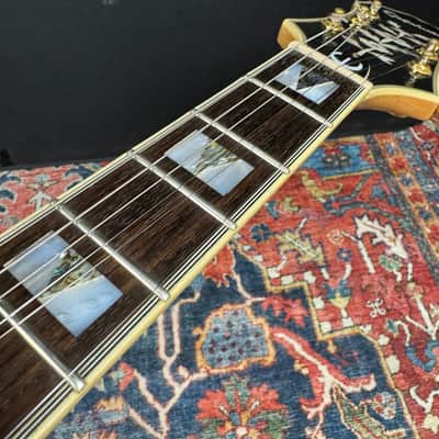 *VIDEO* Epiphone Sheraton II Semi-Hollow Body Natural w/Hard Case- 2008 image 18