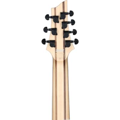 Schecter Sunset-7 Triad Electric Guitar, 7-String, Gloss Black image 8