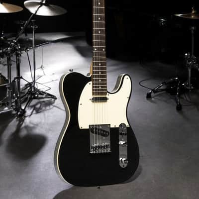 Stagg "T" Series Standard Electric Guitar, Gloss Black, Made in Korea image 1