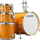 Yamaha Tour Custom 4 Piece Shell Drum Shell Pack 22 inch Bass Drum Caramel Satin