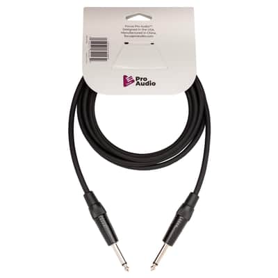FocusProAudio FPA-CTS10 1/4-Inch to 1/4-Inch TS Guitar Cable (10-Feet) image 3