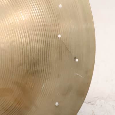 Zildjian 24" A. Avedis Medium Sizzle Ride Cymbal Vintage 1980's image 9