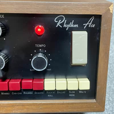 Ace Tone FR-6 Rhythm Ace 1960s - Wood w/foot switch image 3