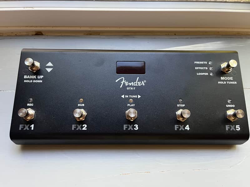 Fender GTX-7 Footswitch 2020 - Black image 1