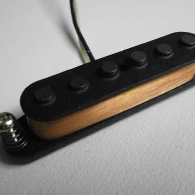 Classic Stratocaster Pickup Alnico 5 BRIDGE NECK Hand Wound by Q pickups Strat Fits Fender Squire image 2