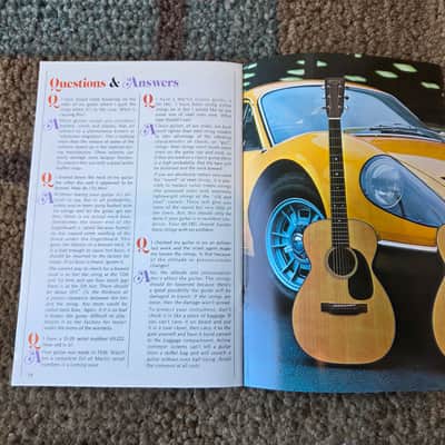 Vintage 1973 Martin Guitar 1833 Magazine Issue 1, Volume 1! Rare, Original Case Candy! imagen 6